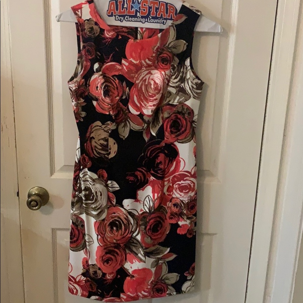 Colorful Sheath Dress. Size: 6